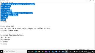 Sql DBA Batch 40 Class 26