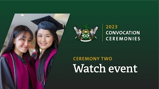 2023 Convocation Ceremony Two