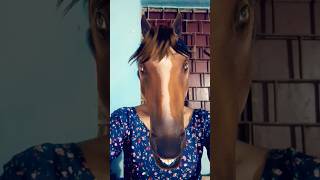 Horse Sound 😜 Horse Face Funny Video#trending#funny#horse