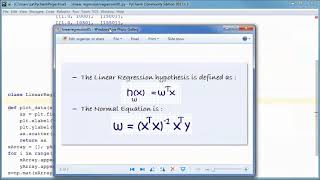 Linear Regression w/ Python & Normal Equation (Prototype Project 01)