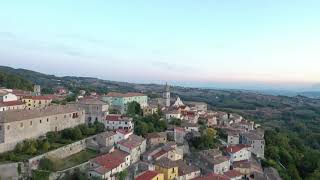 Santa Croce del Sannio vista dall'alto