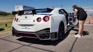 680HP Nissan GT-R NISMO w/ Akrapovic - Start, Revs, Drag Racing!