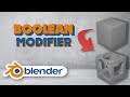 Blender Boolean Modifier Explained | Modifiers Tutorial