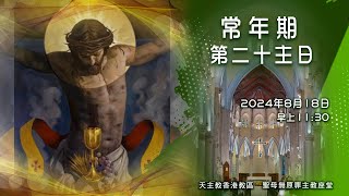 #直播彌撒 【常年期第20主日】（乙年）18-8-2024（日）早上 11:30   陳志明神父 主禮