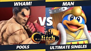 Glitch Konami Code - Wham! (Sephiroth, Kazuya) Vs. Man (Dedede) SSBU Ultimate Tournament