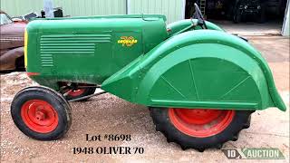 Oliver 70 Streamline Orchard Tractor (1948) 10X AUCTION (AuctionTime/TractorHouse)