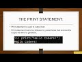 Python Basics #1 : Hello World | Arithmetic Operators | Python Print Statement