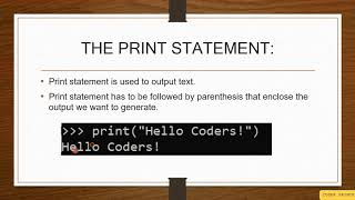 Python Basics #1 : Hello World | Arithmetic Operators | Python Print Statement