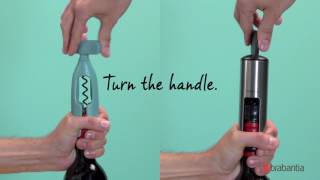 How to use a Brabantia corkscrew | Designed for living | Brabantia |