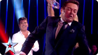 BGMT: Amanda gives Stephen a soaking | Semi-Final 1 | Britain's Got Talent 2015
