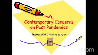 Concerns of Historians and Journalists on Pandemic : Past and Present