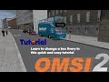 Omsi 2: Tutorial for editing AIList with a Livery. Todays Example Newcastle Pro Left path