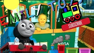  Thomas and Friends Song Train for Kids | Kid Size Shopping Trip | Carton Kids | EMILY TOYS 