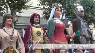 4K - Mataró, Les Santes 2016 - Gegantada