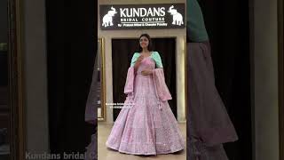 Beautiful non bridal lehenga design from kundans bridal Couture Chandni Chowk #lehenga #wedding