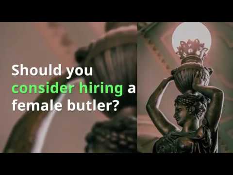 What is a female butler called?