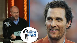 Matthew McConaughey's Washington Redskins fandom runs deep | The Rich Eisen Show | NBC Sports