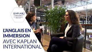 Apprends l'anglais en totale immersion avec Kaplan international