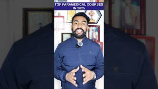 Best Paramedical Courses With High Salary | Top 3 Paramedical Courses In 2025 #paramedical #shorts