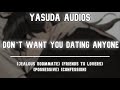 Jealous Roommate Won't Allow You To Have A Boyfriend | (Confession) (Possessive) ASMR Roleplay