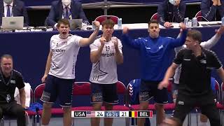 USA vs Belgium | Highlights | 28th IHF Men's World Championship, POL/SWE 2023