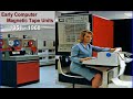 1951-1968 Early Computer Magnetic Tape Units-  History IBM, UNIVAC, RCA, AMPEX - Educational Video