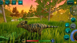 Gameplay de pachycephalosaurus (the cursed isle)