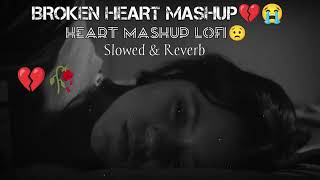 Broken Heart Mashup Song 💔 Broken Heart Mashup Song Lofi 🥀 Slowed And Reverb Songs 🎶😟