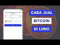 Cara Jual Bitcoin Atau Aset Digital Kriptowang Dengan Luno | Trading Tutorial For Beginners