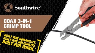 Southwire Coax 3-In -1 Crimp Tool