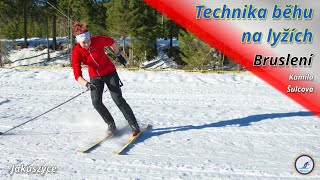 Jakuszyce - Kamila Šulcová – technika běhu na lyžích – bruslení | Skate style analysis