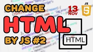 How to change HTML contents with JavaScript Part 2