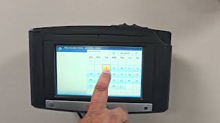 Kronos time clock Accruals Button