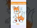 Tails #tails #drawing #viral #funny #art #cartoon #shorts #short #shortvideo #youtubeshorts