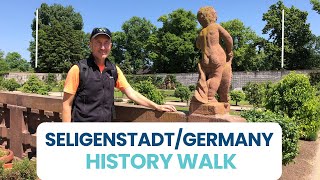 Exploring historic Seligenstadt am Main in Germany