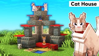 Minecraft: How To Build a Cat House 🐈 Tutorial 🏡