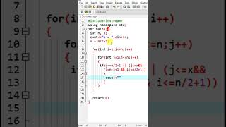 C++ pattern code. Pattern Programs Tutorial: Part 5 - Character patterns