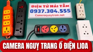 Ổ Điện Camera - Camera Nguỵ Trang Ổ Điện LiOa Mẫu Mới Nhất 2024