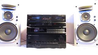 KENWOOD STEREO AMPLIFIER INTEGRATED R-42(L) X42 CASSETTE DECK HIFI SYSTEM 1999