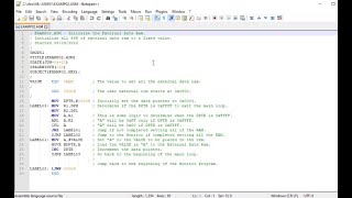 8031/8051 Microcontroller Assembly Language Programming Simple Examples