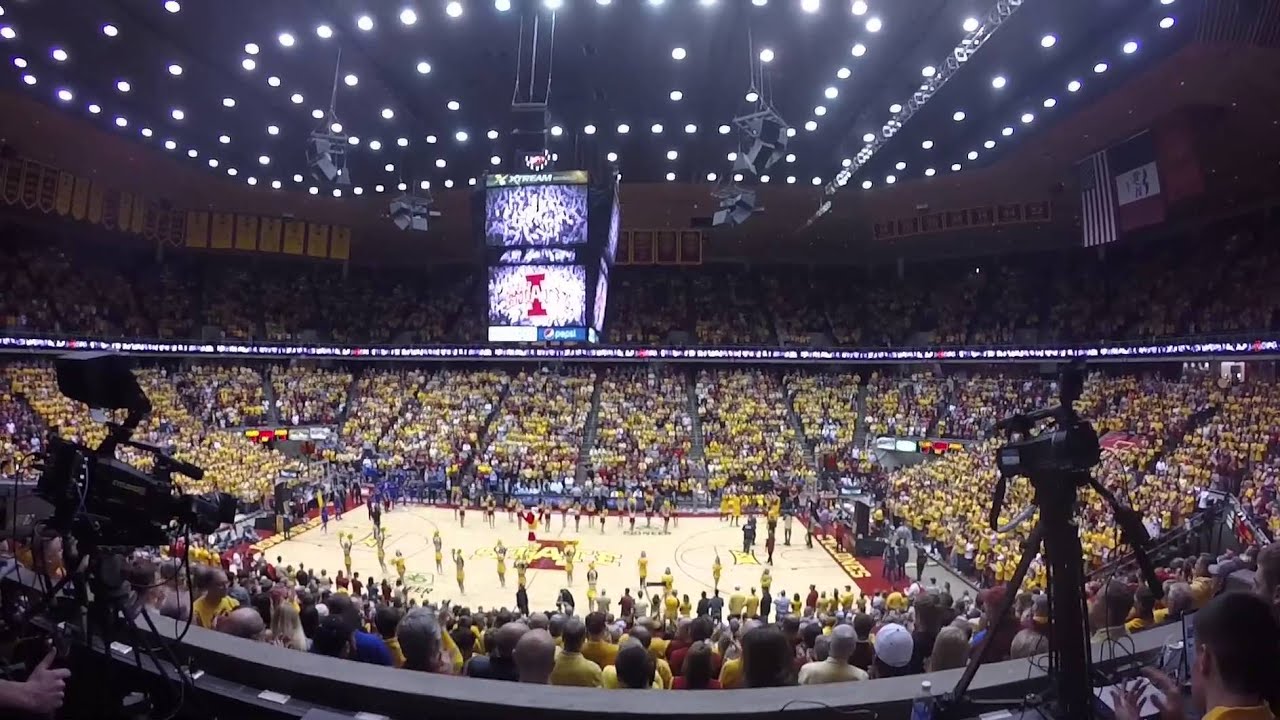 GoPro Footage: Iowa State Cyclones Vs. Kansas Jayhawks. 1.25.16 - YouTube