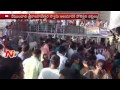 huge devotees rush at vemulawada sri raja rajeshwari swamy temple