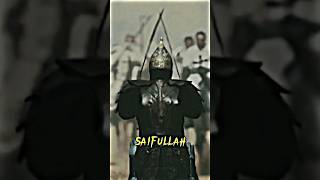 khalid bin waleed edit | the sword of allah status #status #shorts #islam