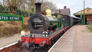 First Day of the Season on the Bluebell Railway with Fenchurch and No 65 | 15/02/2025