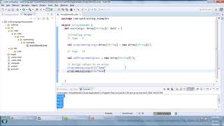 Arrays in Scala | How to use Arrays in Scala | Iterating Arrays in Scala