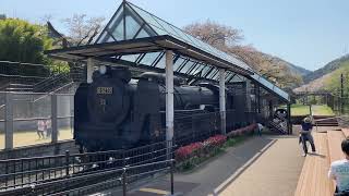 山北駅鉄道公園　D52　起動