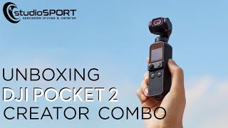 Unboxing DJI Pocket 2 Creator Combo