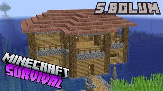 YEPYENİ EVİM! (Minecraft:survival) 5.Bölüm