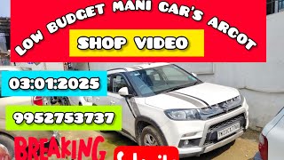 SHOP VIDEO LOW BUDGET MANI CAR'S ARCOT,03:01:2025,#subscribe #shorts #short