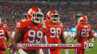 6 Clemson Tigers make AP All-American Team